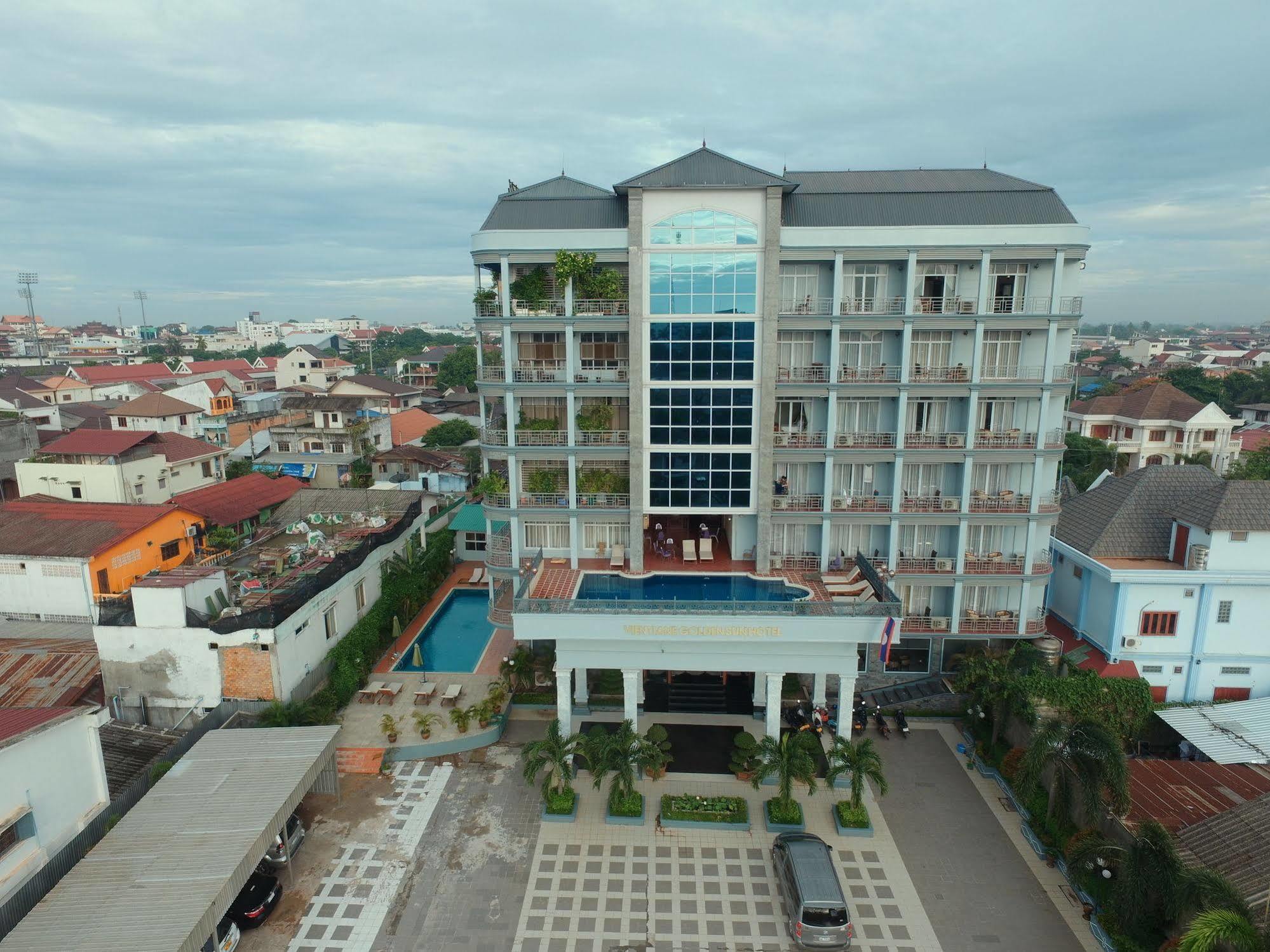 Vientiane Golden Sun Hotel Exteriér fotografie